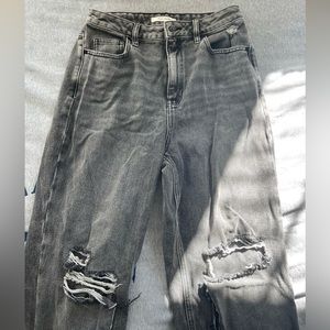 Pacsun high rise straight leg jeans
